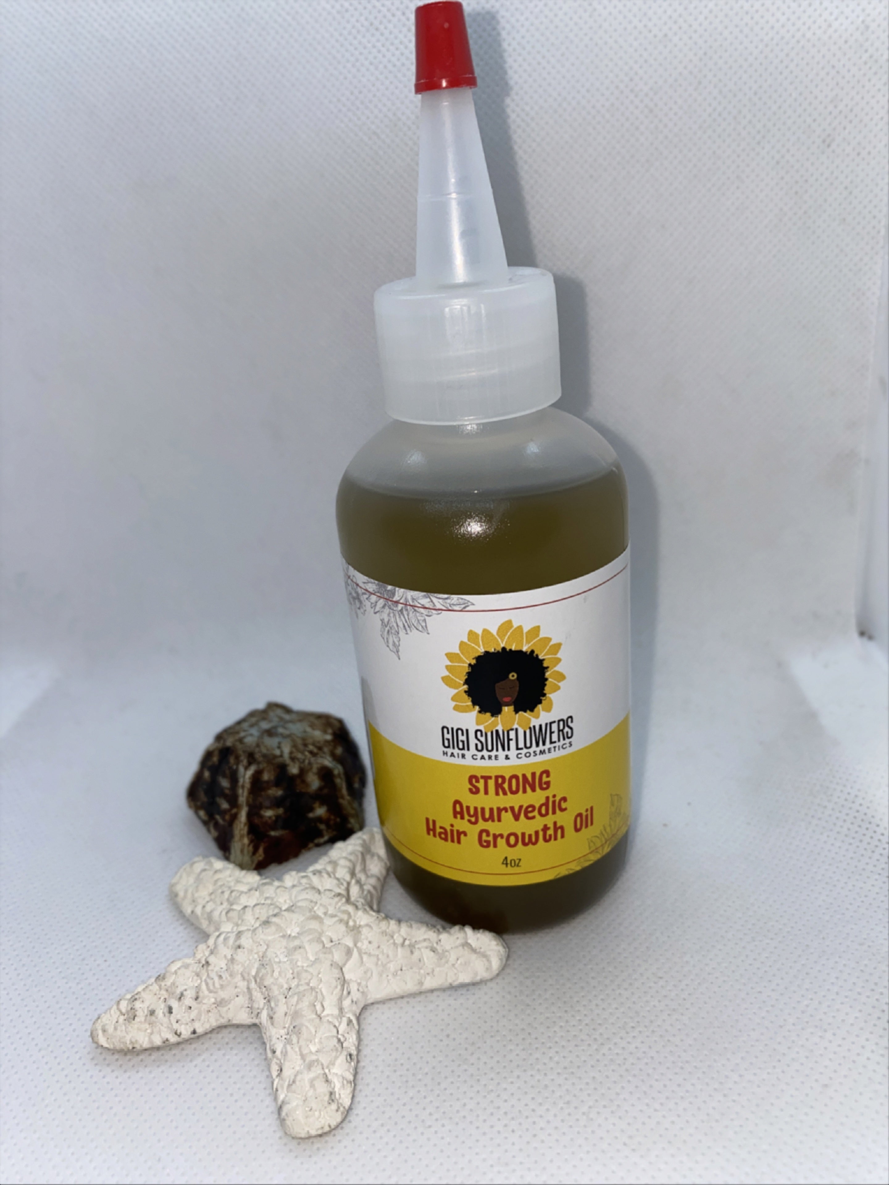 Strong Ayurvedic Hair Growth Oil 1oz Bottle