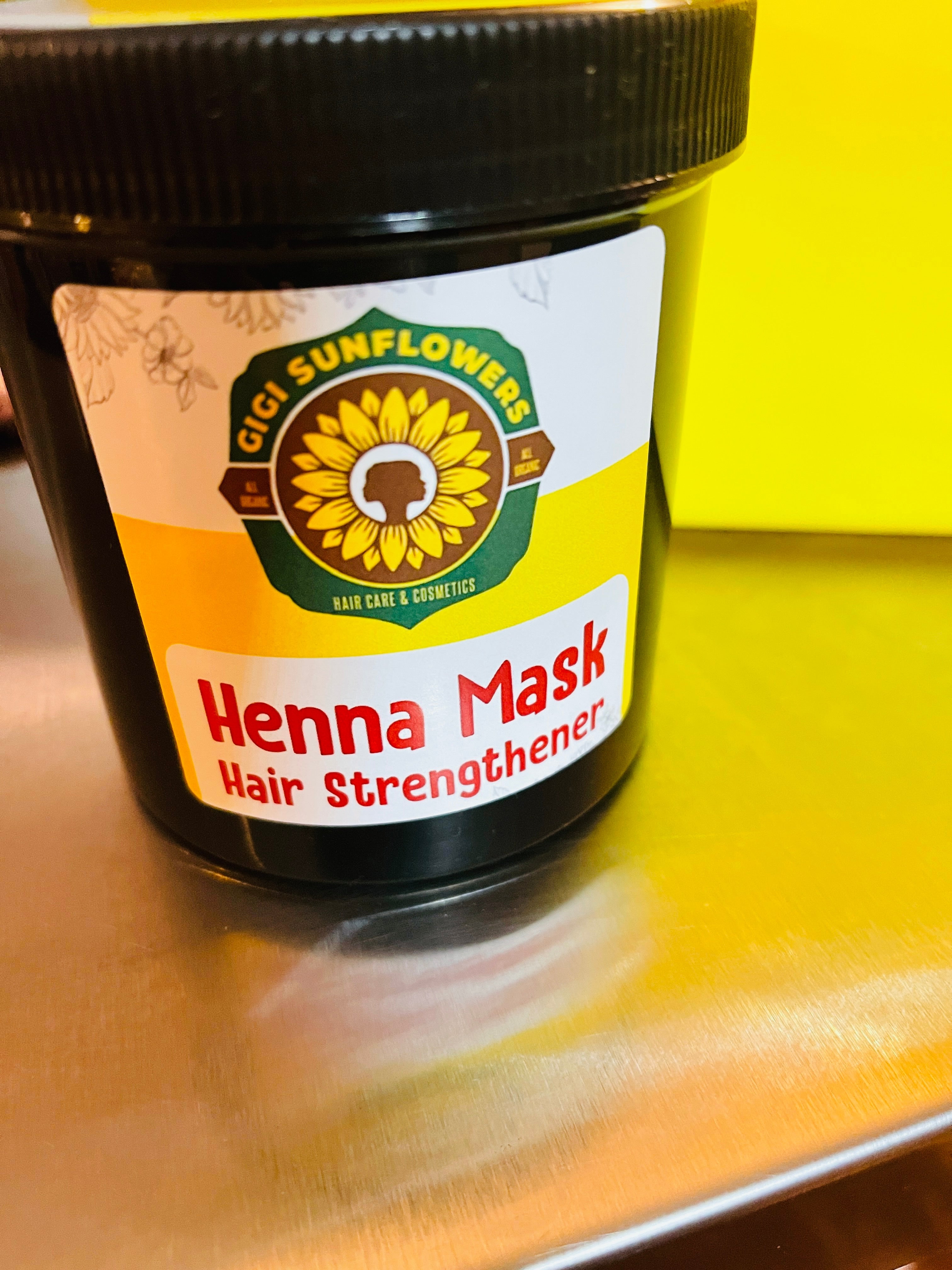 4oz Henna Mask Hair Strengthener