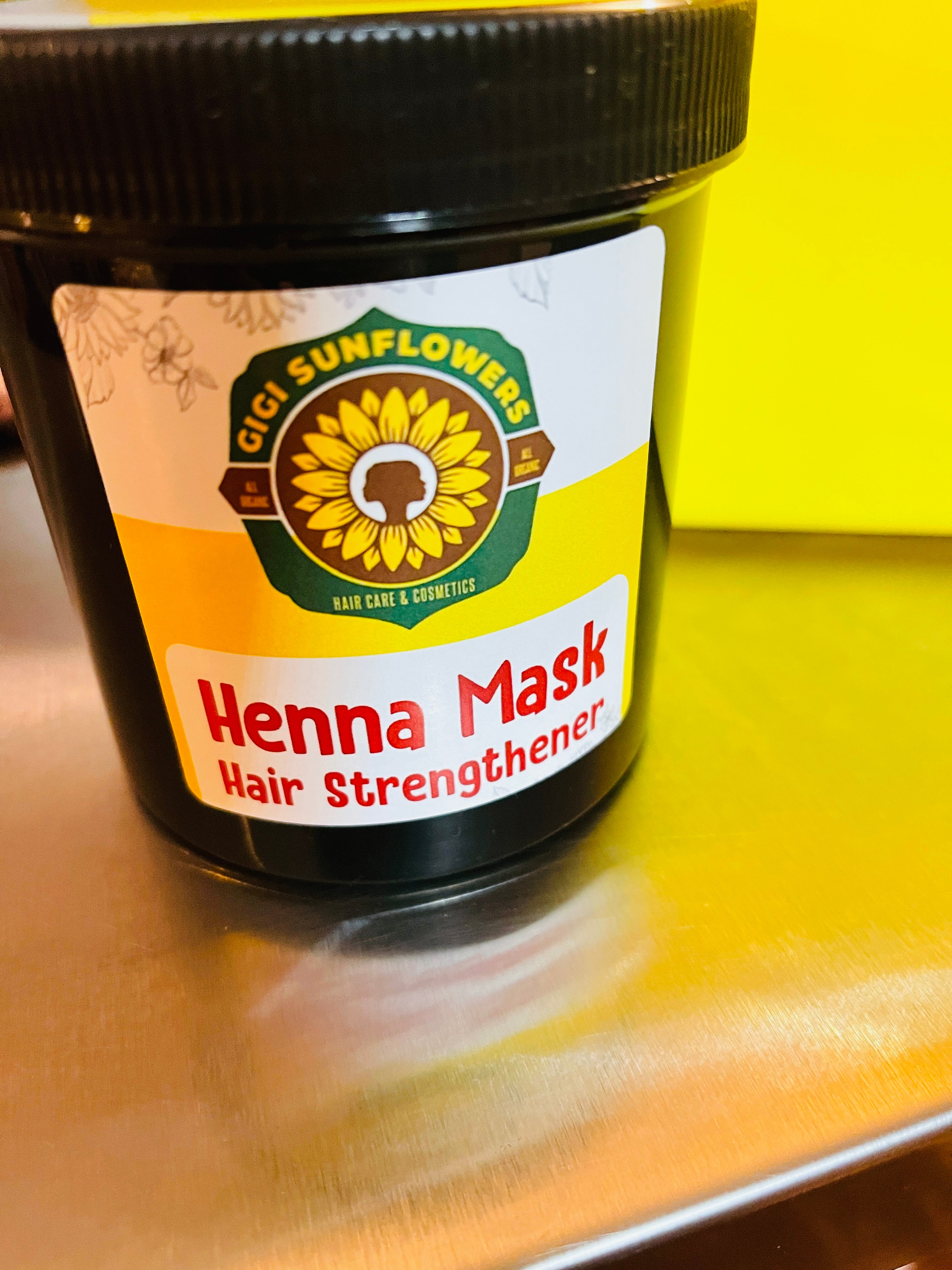 8oz Henna Mask Hair Strengthener